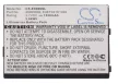 E-TEN E4ET021K1002 helyettesítő mobiltelefon akkumulátor (Li-ion, 3.7V, 1530mAh / 5.66Wh) - Utángyártott