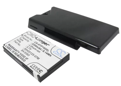 HTC TOPA160 helyettesítő mobiltelefon akkumulátor (Li-ion, 3.7V, 2200mAh / 8.14Wh) - Utángyártott