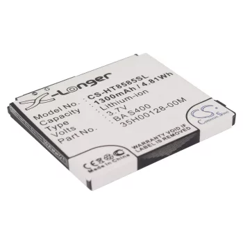   HTC BB81100 helyettesítő mobiltelefon akkumulátor (Li-ion, 3.7V, 1300mAh / 4.81Wh) - Utángyártott