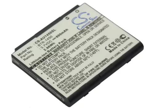Audiovox BTR-1450 helyettesítő mobiltelefon akkumulátor (Li-ion, 3.7V, 800mAh / 2.96Wh) - Utángyártott