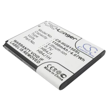   Huawei U8510, V845 készülékekhez mobiltelefon akkumulátor (Li-ion, 3.7V, 1100mAh / 4.07Wh) - Utángyártott