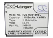 Huawei U8510, V845 készülékekhez mobiltelefon akkumulátor (Li-ion, 3.7V, 1100mAh / 4.07Wh) - Utángyártott