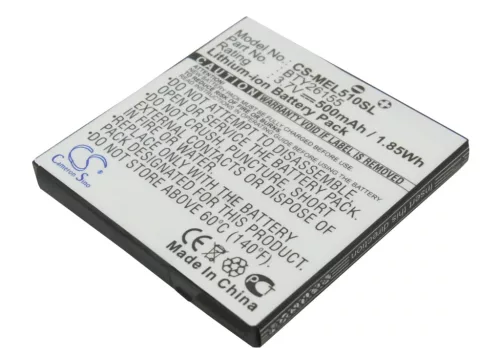 Emporia BTY26155 helyettesítő mobiltelefon akkumulátor (Li-ion, 3.7V, 500mAh) - Utángyártott