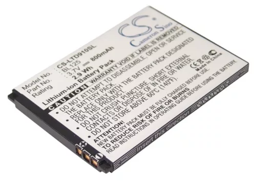 Lenovo BL125 helyettesítő mobiltelefon akkumulátor (Li-ion, 3.7V, 1000mAh / 3.7Wh) - Utángyártott