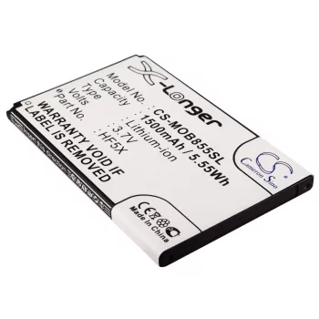   Motorola SNN5890A helyettesítő mobiltelefon akkumulátor (Li-ion, 3.7V, 1500mAh / 5.55Wh) - Utángyártott
