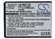 Samsung EB-L1A2GBA/BST helyettesítő mobiltelefon akkumulátor (Li-ion, 3.7V, 1650mAh / 6.1Wh) - Utángyártott