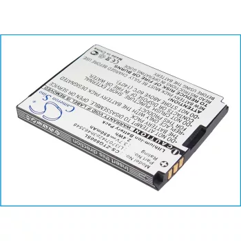   ZTE LI3708T42P3h463548 helyettesítő mobiltelefon akkumulátor (Li-ion, 3.7V, 650mAh / 2.41Wh) - Utángyártott