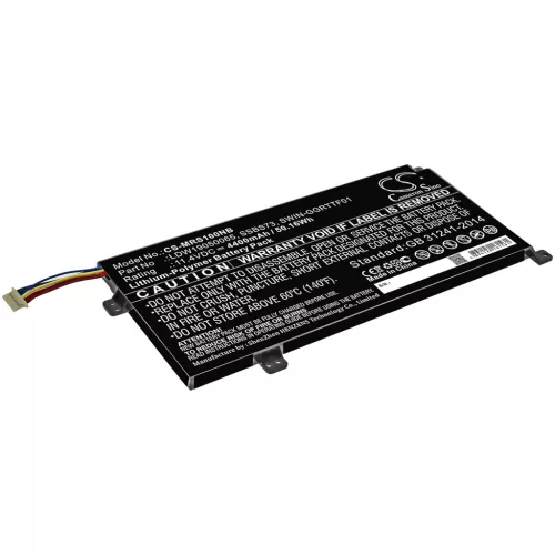 Mechrevo SWIN-GGRTTF01 helyettesítő laptop akkumulátor (Li-Polymer, 11.4V, 4400mAh / 50.16Wh) - Utángyártott