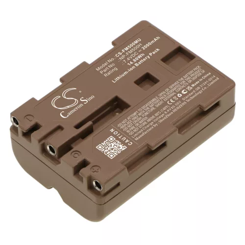 Sony NP-FM500H helyettesítő akkumulátor (Li-ion, 7.4V, 2000mAh / 14.80Wh) - Utángyártott