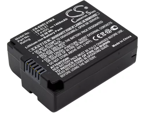 Nikon EN-EL21 helyettesítő akkumulátor (Li-ion, 7.4V, 1400mAh / 10.36Wh) - Utángyártott