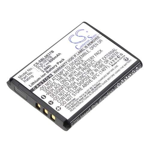 Samsung Digimax L70, Digimax L70B, L201 készülékekhez akkumulátor (Li-ion, 3.7V, 800mAh) - Utángyártott