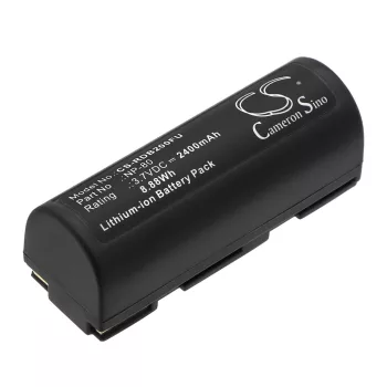   Fujifilm NP-80 helyettesítő akkumulátor (Li-ion, 3.7V, 2400mAh / 8.88Wh) - Utángyártott