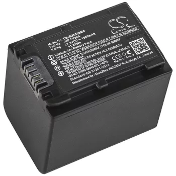  Sony NP-FV50A helyettesítő akkumulátor (Li-ion, 7.3V, 1600mAh / 11.68Wh) - Utángyártott
