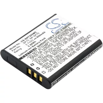   Sony SP70A, SP70A, SP70B helyettesítő akkumulátor (Li-ion, 3.7V, 800mAh / 2.96Wh) - Utángyártott