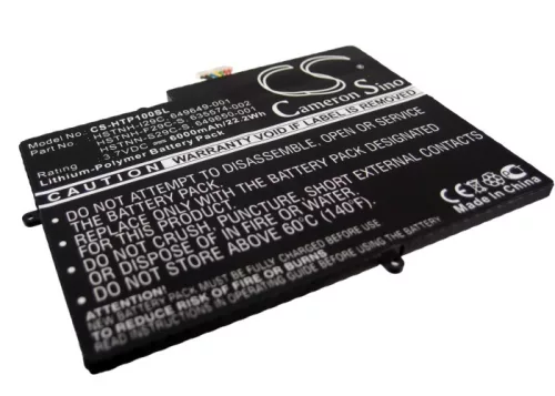 HP HSTNN-S29C-S helyettesítő tablet akkumulátor (Li-Polymer, 3.7V, 6000mAH / 22.20Wh) - Utángyártott