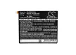 DELL V87840-16D helyettesítő tablet akkumulátor (Li-Polymer, 3.7V, 5500mAh / 20.35Wh) - Utángyártott
