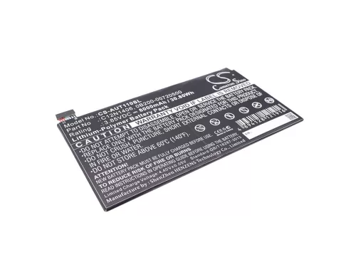 Asus C12N1406 helyettesítő tablet akkumulátor (Li-Polymer, 3.85V, 8000mAh / 30.80Wh) - Utángyártott