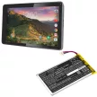 RCA PT425080 helyettesítő tablet akkumulátor (Li-Polymer, 3.7V, 1500mAh / 5.55Wh) - Utángyártott