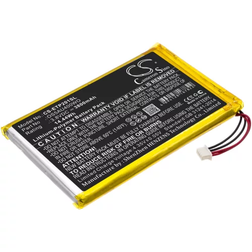 Enspert OS5AU400WO helyettesítő tablet akkumulátor (Li-Polymer, 3.8V, 3800mAh / 14.44Wh) - Utángyártott