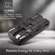 Canon BP-608, BP-608A helyettesítő akkumulátor (Li-ion, 7.4V, 800mAh / 5.92Wh) - Utángyártott