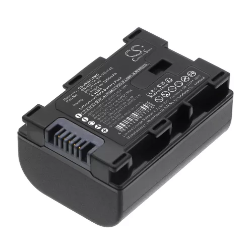 JVC BN-VG114U, BN-VG114US helyettesítő akkumulátor (Li-ion, 3.7V, 1200mAh / 4.44Wh) - Utángyártott