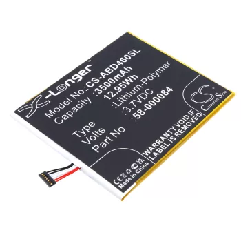   Amazon ST08A helyettesítő tablet akkumulátor (Li-Polymer, 3.7V, 3500mAh / 12.95Wh) - Utángyártott