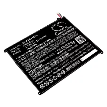   Pantech PBR-43A helyettesítő tablet akkumulátor (Li-Polymer, 3.7V, 5100mAh / 18.87Wh) - Utángyártott