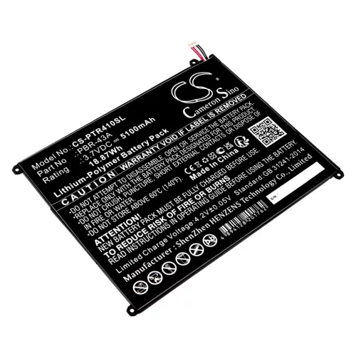 Pantech PBR-43A helyettesítő tablet akkumulátor (Li-Polymer, 3.7V, 5100mAh / 18.87Wh) - Utángyártott