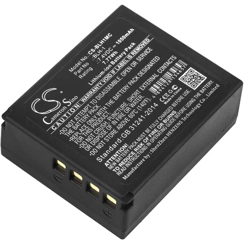 OLYMPUS BLH-1 helyettesítő akkumulátor (Li-ion, 7.4V, 1050mAh / 7.77Wh) - Utángyártott