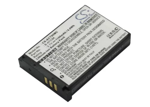 Oregon Scientific B-ATC9K-JWP helyettesítő akkumulátor (Li-ion, 3.7V, 1100mAh / 4.07Wh) - Utángyártott