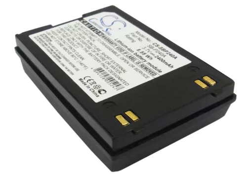 Samsung SB-P240A, SB-P240ABC, SB-P240ABK helyettesítő akkumulátor (Li-ion, 3.7V, 2400mAh) - Utángyártott