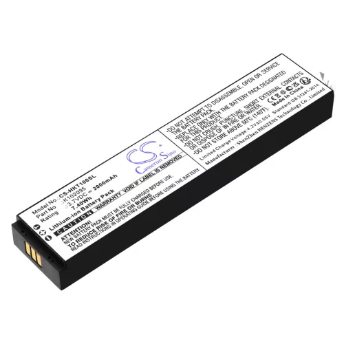 Hook-Eye K102095 helyettesítő akkumulátor (Li-ion, 3.7V, 2000mAh / 7.40Wh) - Utángyártott