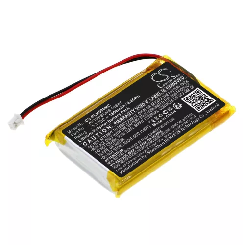 Pyle PRTPPBCM9.10BAT helyettesítő akkumulátor (Li-Polymer, 3.7V, 1800mAh / 6.66Wh) - Utángyártott