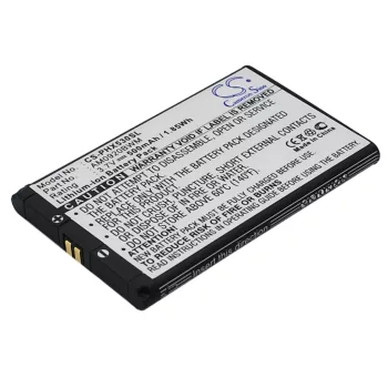   Philips AM0920BWM helyettesítő mobiltelefon akkumulátor (Li-ion, 3.7V, 500mAh / 1.85Wh) - Utángyártott