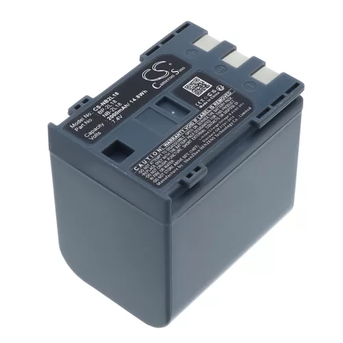 Canon BP-2L18, BP-2L24, NB-2L18 helyettesítő akkumulátor (Li-ion, 7.4V, 2000mAh) - Utángyártott