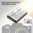 Kodak EasyShare Z950 készülékhez akkumulátor (Li-ion, 3.7V, 1050mAh / 3.89Wh) - Utángyártott
