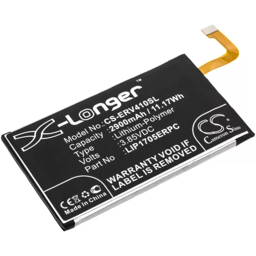 Sony LIP1705ERPC helyettesítő mobiltelefon akkumulátor (Li-Polymer, 3.85V, 2900mAh / 11.17Wh) - Utángyártott