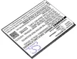 Wiko 5212 helyettesítő mobiltelefon akkumulátor (Li-ion, 3.7V, 2000mAh / 7.40Wh) - Utángyártott
