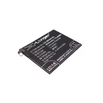   MeiZu BT61 helyettesítő mobiltelefon akkumulátor (Li-Polymer, 3.9V, 4000mAh / 15.60Wh) - Utángyártott