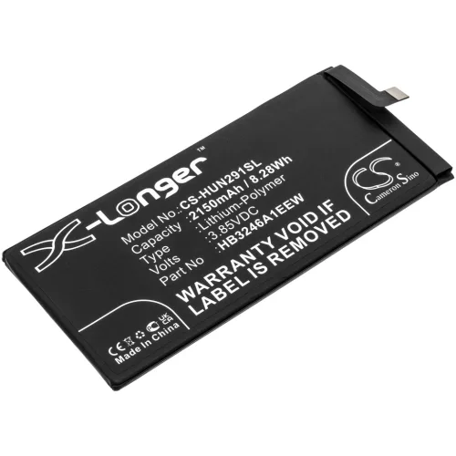 Huawei HB3246A1EEW helyettesítő mobiltelefon akkumulátor (Li-Polymer, 3.85V, 2150mAh / 8.28Wh) - Utángyártott