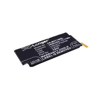  Motorola SNN5958A helyettesítő mobiltelefon akkumulátor (Li-Polymer, 3.8V, 3450mAh / 13.11Wh) - Utángyártott