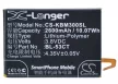 KOOBEE BL-53CT helyettesítő mobiltelefon akkumulátor (Li-Polymer, 3.8V, 2650mAh / 10.07Wh) - Utángyártott