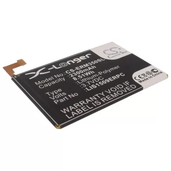   Sony Ericsson LIS1509ERPC helyettesítő mobiltelefon akkumulátor (Li-Polymer, 3.7V, 2300mAh / 8.51Wh) - Utángyártott