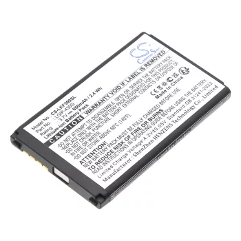   LG LGIP-430G helyettesítő mobiltelefon akkumulátor (Li-ion, 3.7V, 650mAh / 2.41Wh) - Utángyártott
