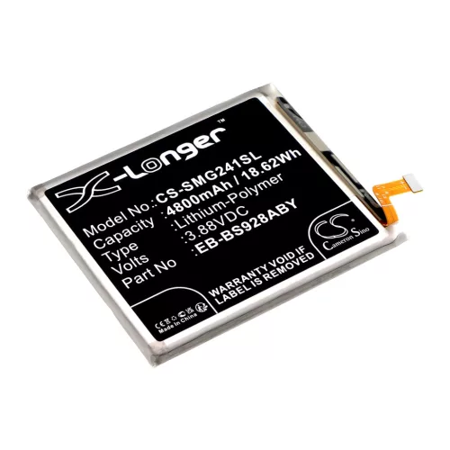 Samsung GH82-33387A helyettesítő mobiltelefon akkumulátor (Li-Polymer, 3.88V, 4800mAh / 18.62Wh) - Utángyártott