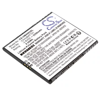   UMX UBT2300 helyettesítő mobiltelefon akkumulátor (Li-Polymer, 3.8V, 2250mAh / 8.55Wh) - Utángyártott