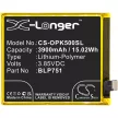OPPO BLP751 helyettesítő mobiltelefon akkumulátor (Li-Polymer, 3.85V, 3900mAh / 15.02Wh) - Utángyártott
