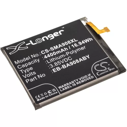 Samsung GH82-21089A helyettesítő mobiltelefon akkumulátor (Li-Polymer, 3.85V, 4400mAh / 16.94Wh) - Utángyártott