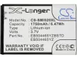 Samsung EB504465YZBSTD helyettesítő mobiltelefon akkumulátor (Li-ion, 3.7V, 1750mAh / 6.48Wh) - Utángyártott