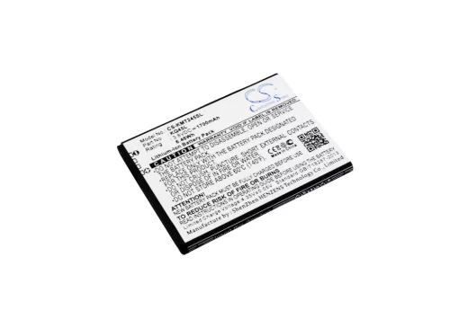 KAZAM KQ45L-BABBA003048 helyettesítő mobiltelefon akkumulátor (Li-ion, 3.8V, 1700mAh / 6.46Wh) - Utángyártott